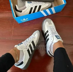 Adidas Samba Og White Sneakers | Classic Unisex Lifestyle Shoes