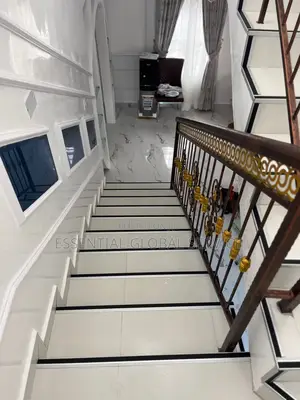 After Laying With Rubber Stair Nosing