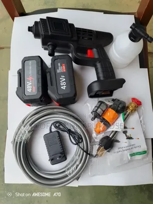 Rechargeable High Pressure Car Washer - Double Batteries