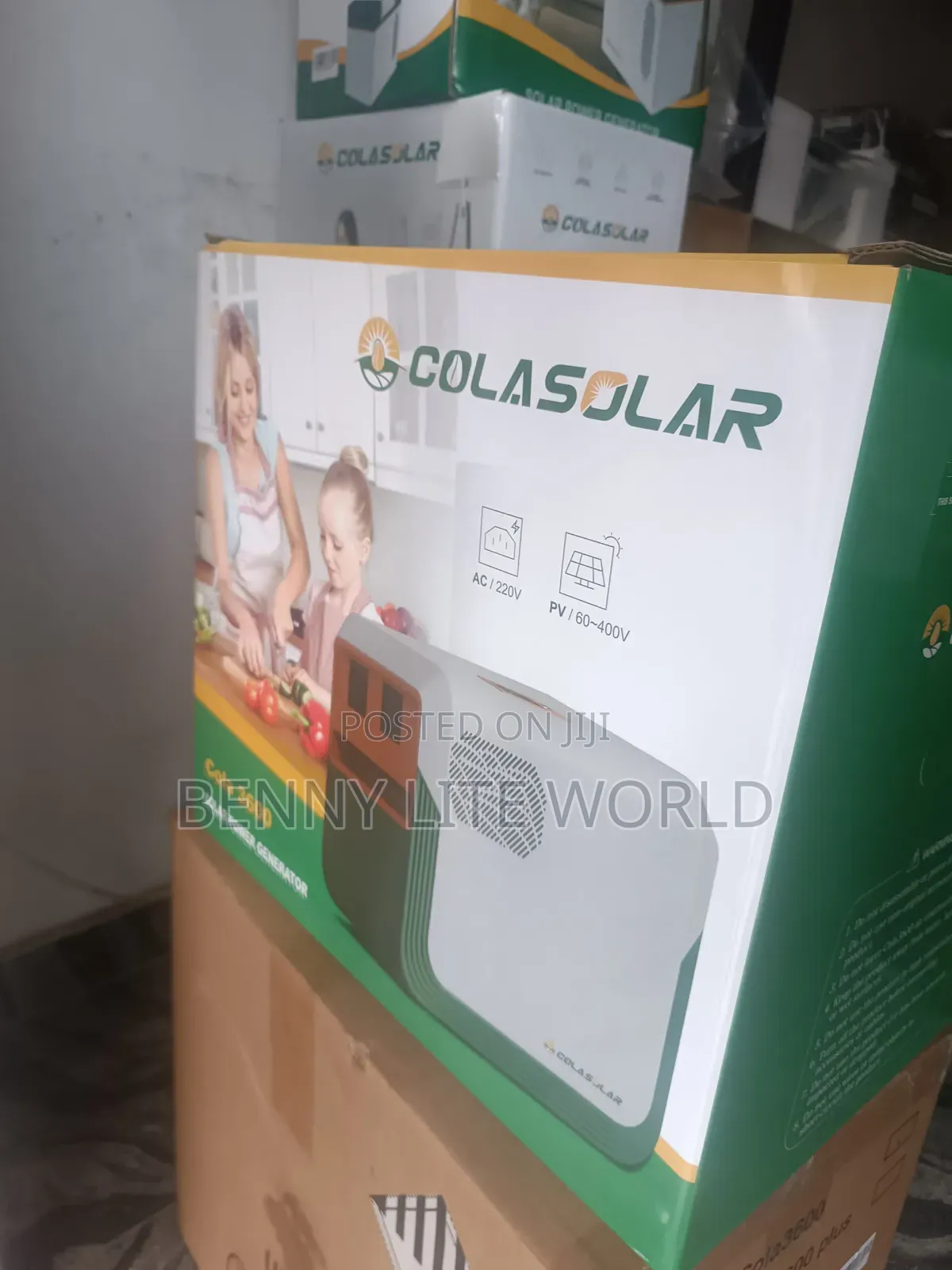 3600kwh Cola Solar Generator