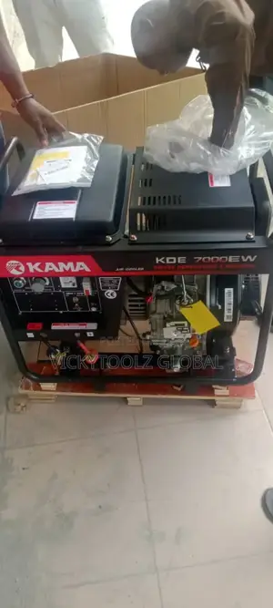 Kama Air Cooled Diesel Welding Generator(7000watts)