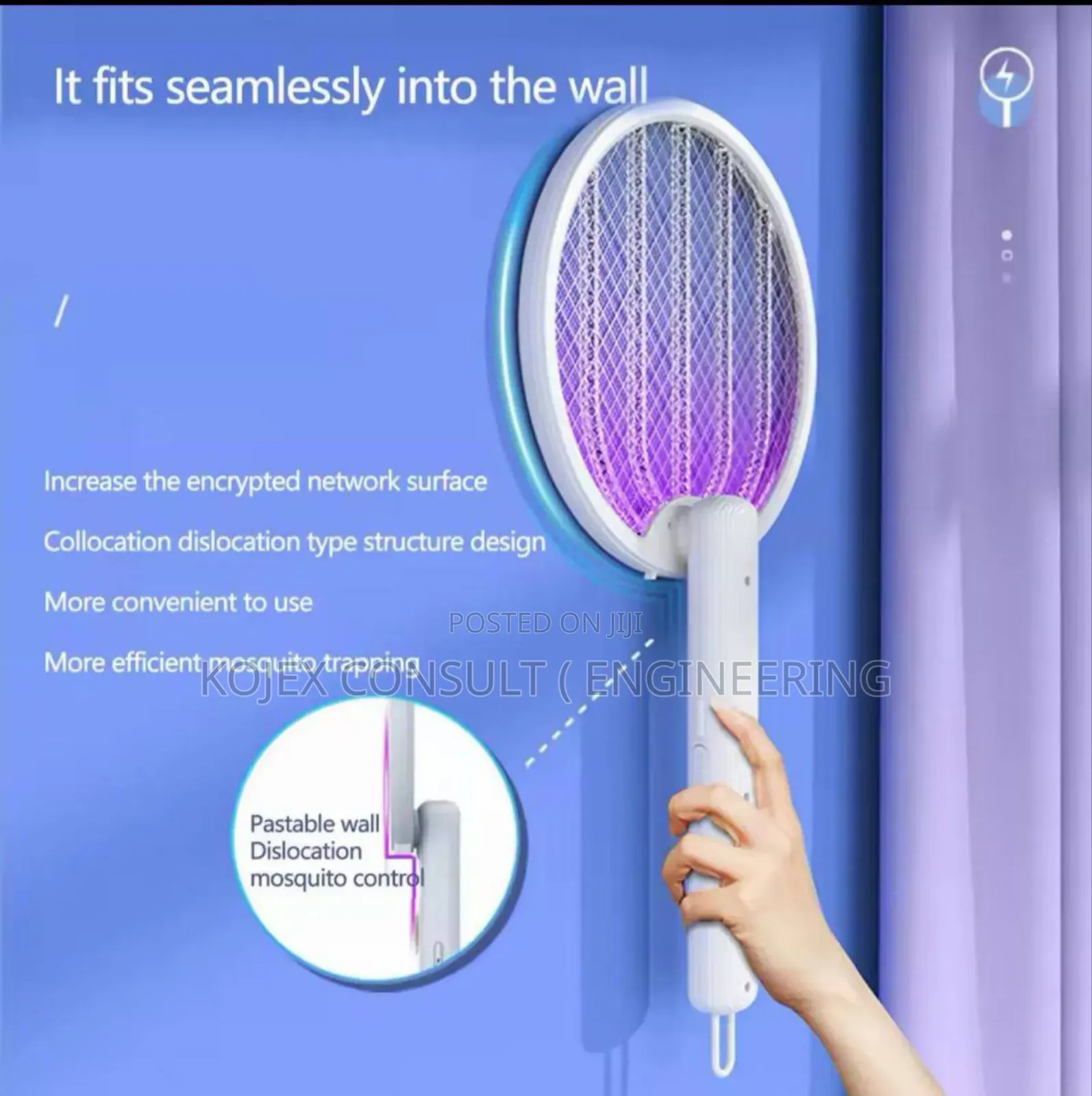 Rechargeable Mosquito Swatter
