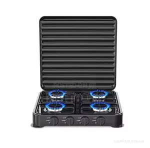 4 Burner Sokany Gas Stove With Full Cover