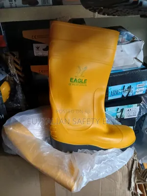 Safety Yellow Rain Boot