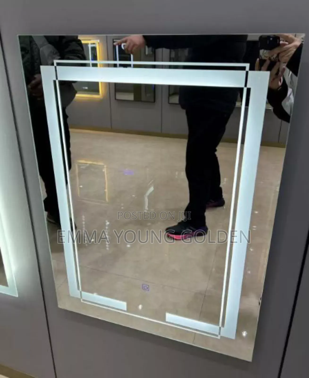 Rectangular Shaped Led Bathroom Mirror