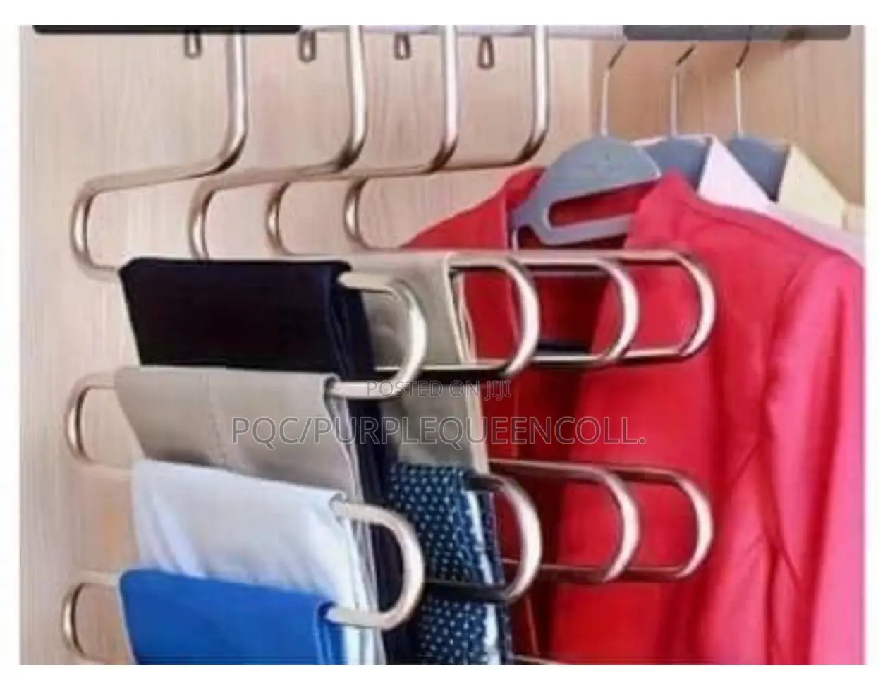 Steel Ziggy Hanger Multiple Cloth Hanger