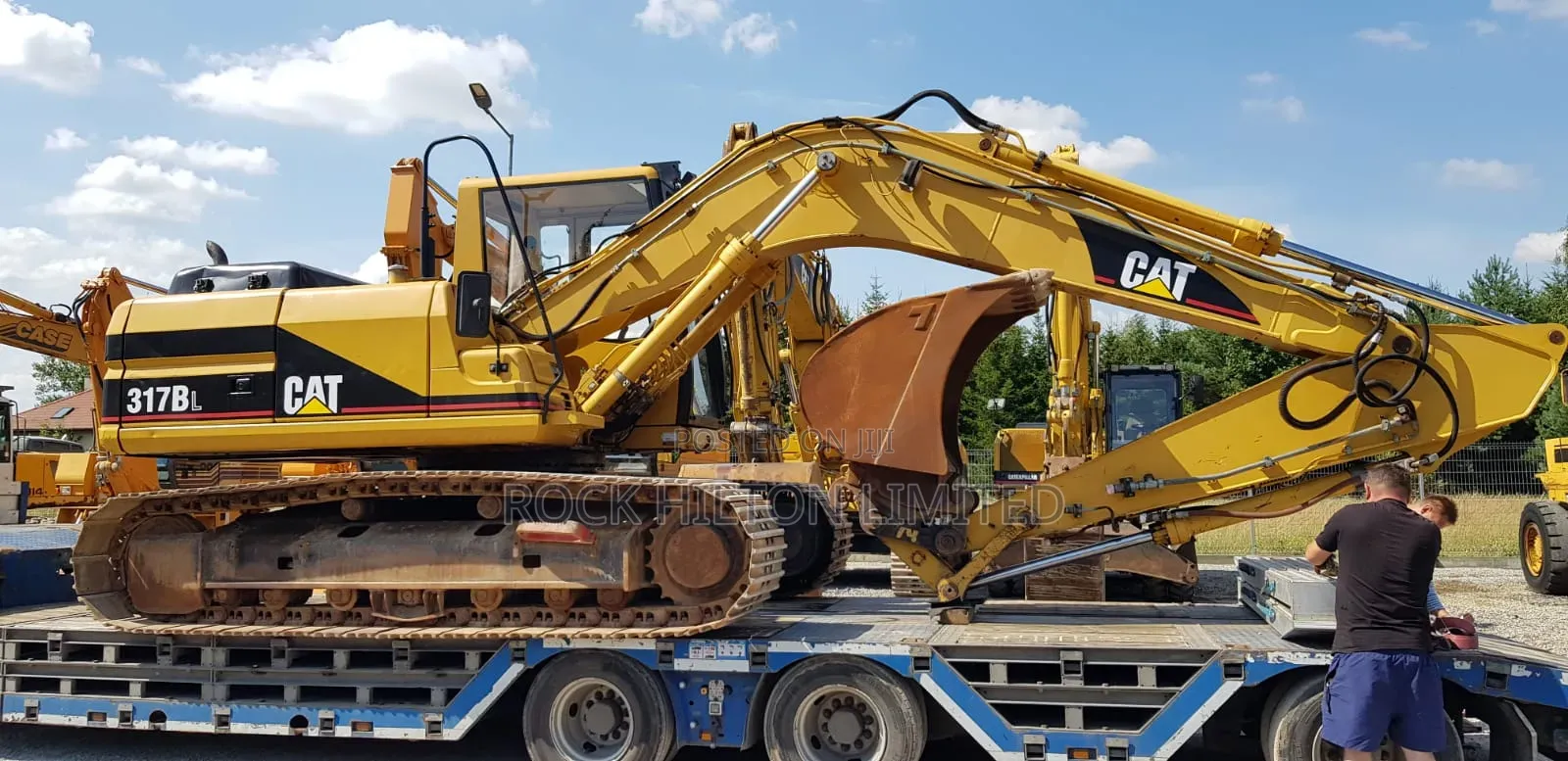 Excavators and Lowbed Trucks for Hire