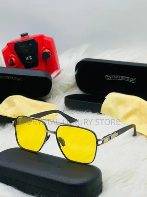 Chrome Hearts Quality Luxury Men Sunglasses