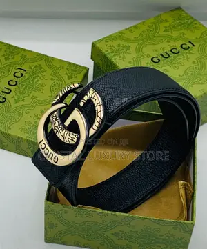 Gucci Quality Luxury Men Genuine Leather Belt