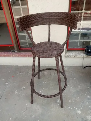 Unique and Strong Rattan Bar Stool