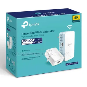 Tp-Link Tl-Wpa7517 Kit Av1000 Gigabit Powerline Ac Wi-Fi Kit