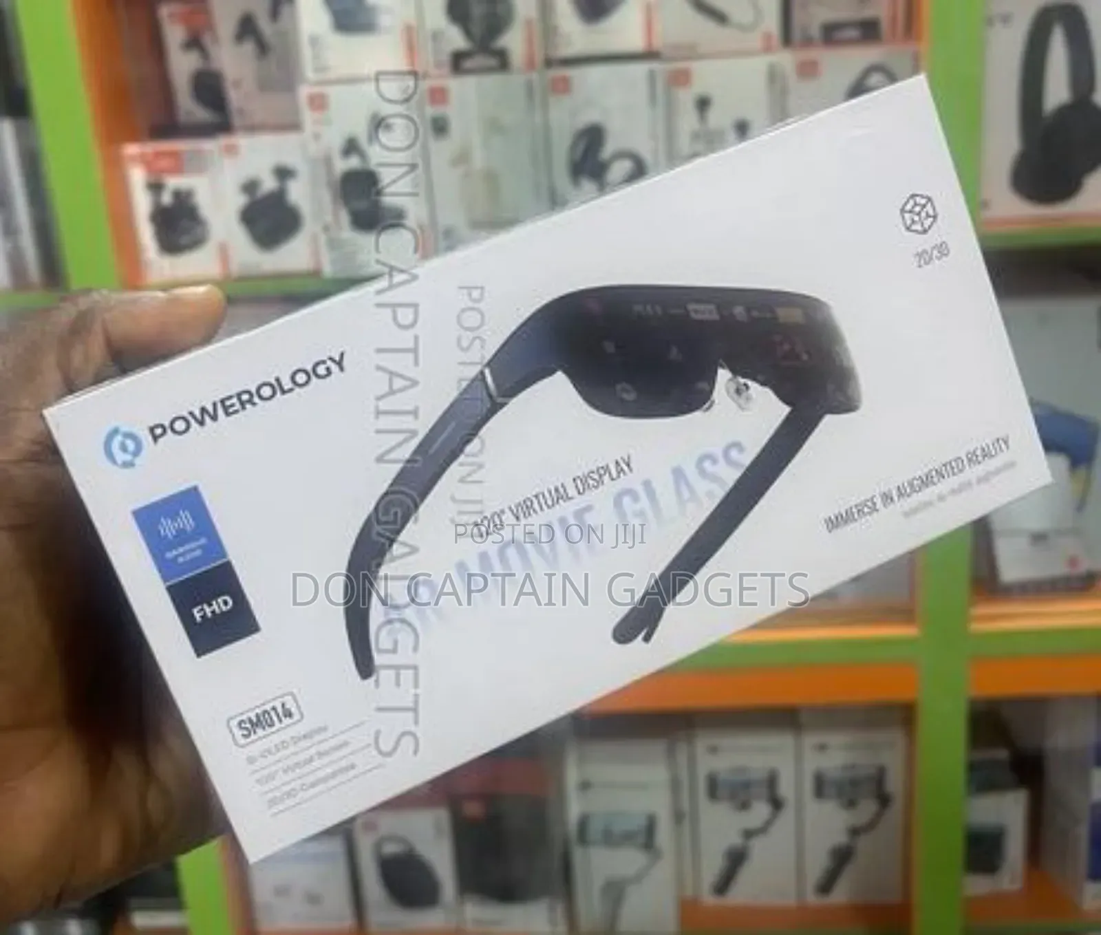 Powerology Ar Movie Glasses 120” Virtual Display Augmented Reality