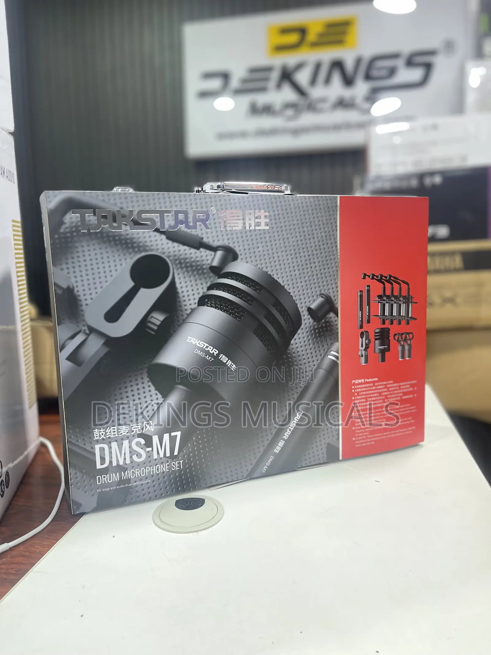 Takstar Dms-m7 7 Piece Drum Microphone Kit