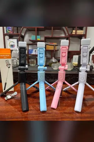 New Foldable Led Light Selfie Stick 740mm Long