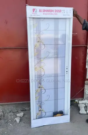 Toilet Full Glass Door Full Gauge 7ft by 750