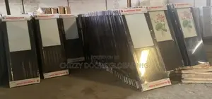 Toilet Full Glass Door Full Gauge 7ft by 750