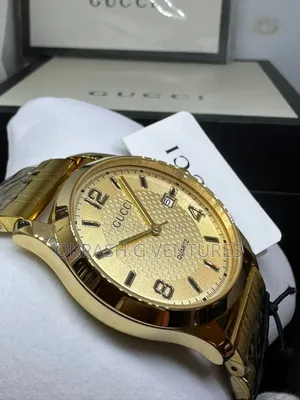 Gucci Gold Chain Watch for Unisex