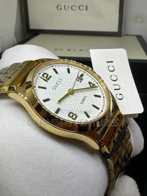 Gucci Gold Chain Watch for Unisex