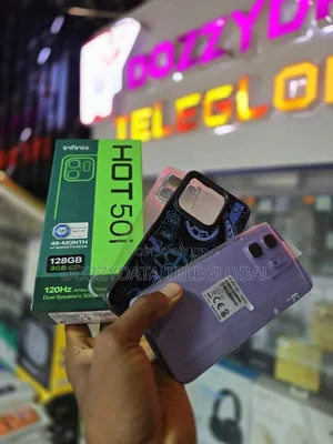 Infinix Hot 50i 128 GB Purple
