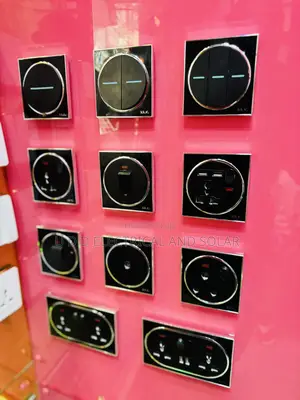 Luxury Socket and Swishes Black Color, Quality Pure Copper