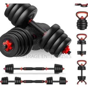 Dumbbell Set With Barbell Extension - 30kg