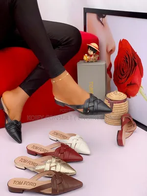 Flat Female Pointed Half Shoe