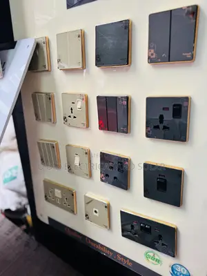 Luxury Socket and Swishes Black Cream Color Available Quality Copper