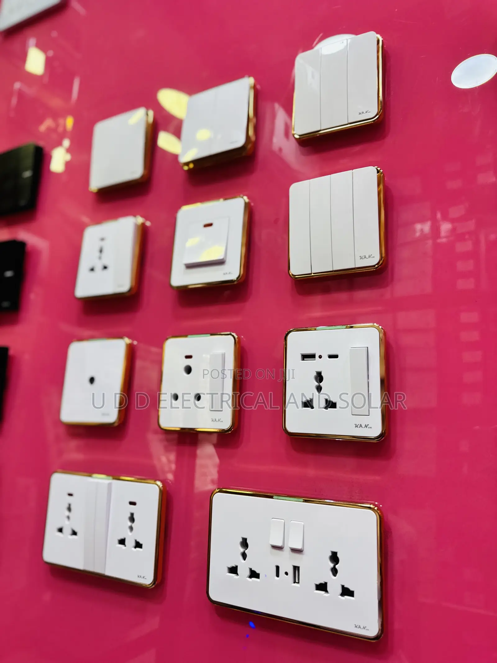 Luxury Socket and Swishes Black,Gold,Silver Colors With Guarantee