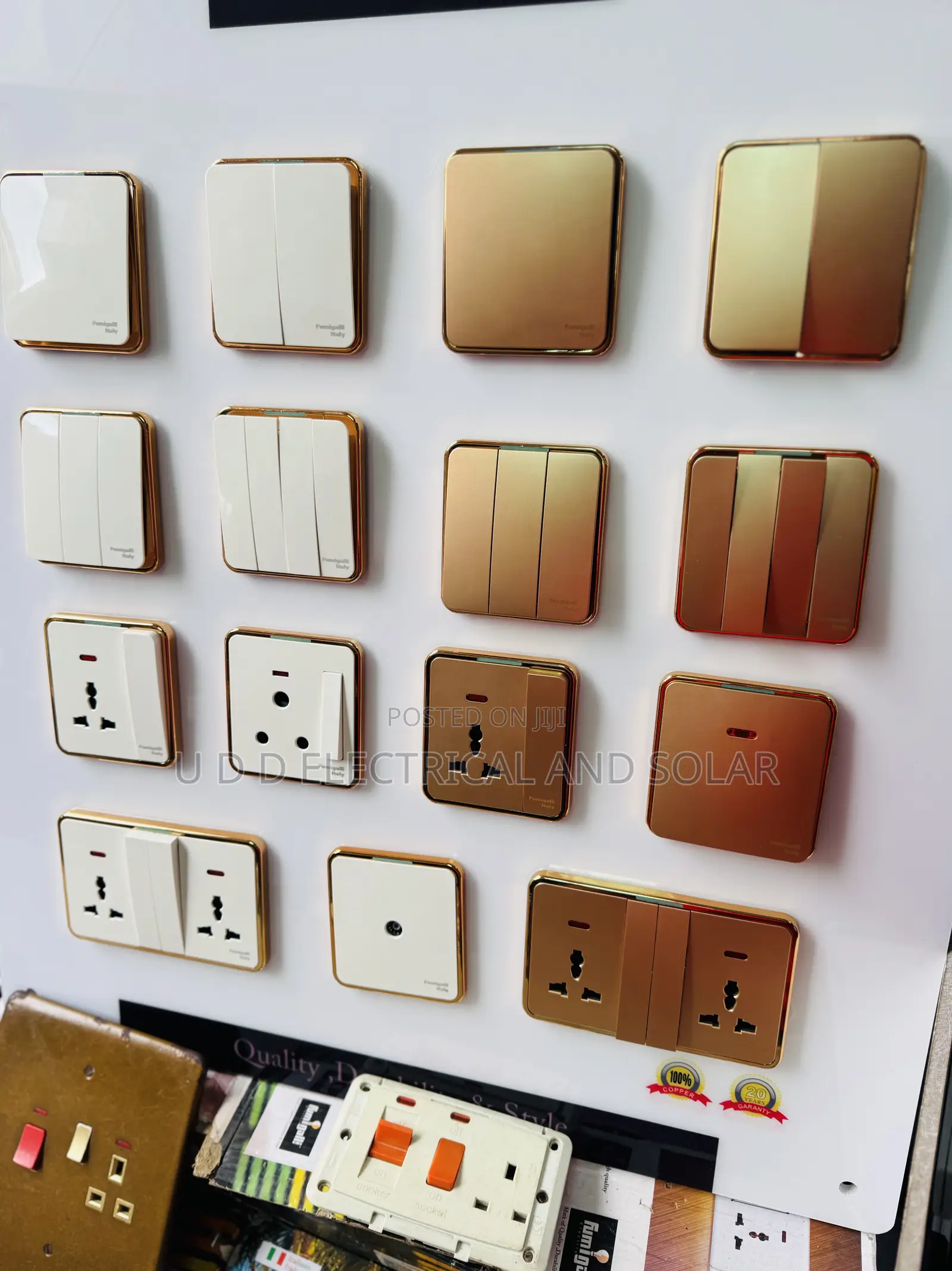 Luxury Socket and Swishes Black,Gold,Silver Colors With Guarantee