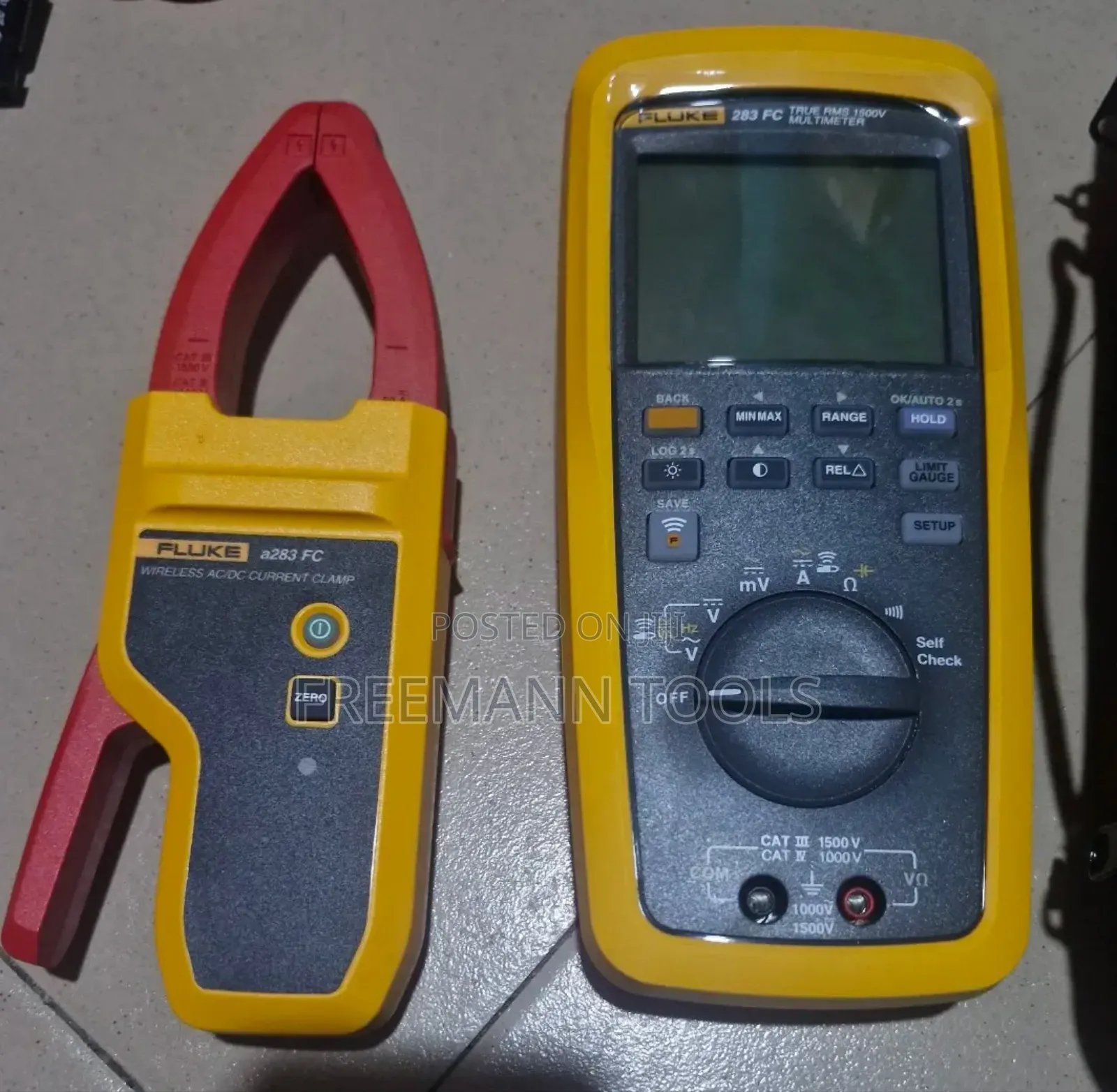 Fluke 283fc/Pv Solar Digital Multimeter Wireless Current Clamp Kit