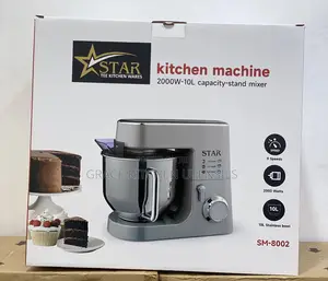 Star Kitchen Machine, 101 Stand Mixer, 2000w, 9 Speed Settings.