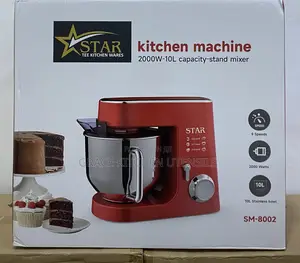 Star Kitchen Machine, 101 Stand Mixer, 2000w, 9 Speed Settings.