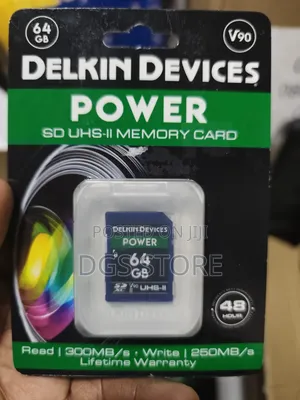 Delkin Device Power Sd 64gb Card V90