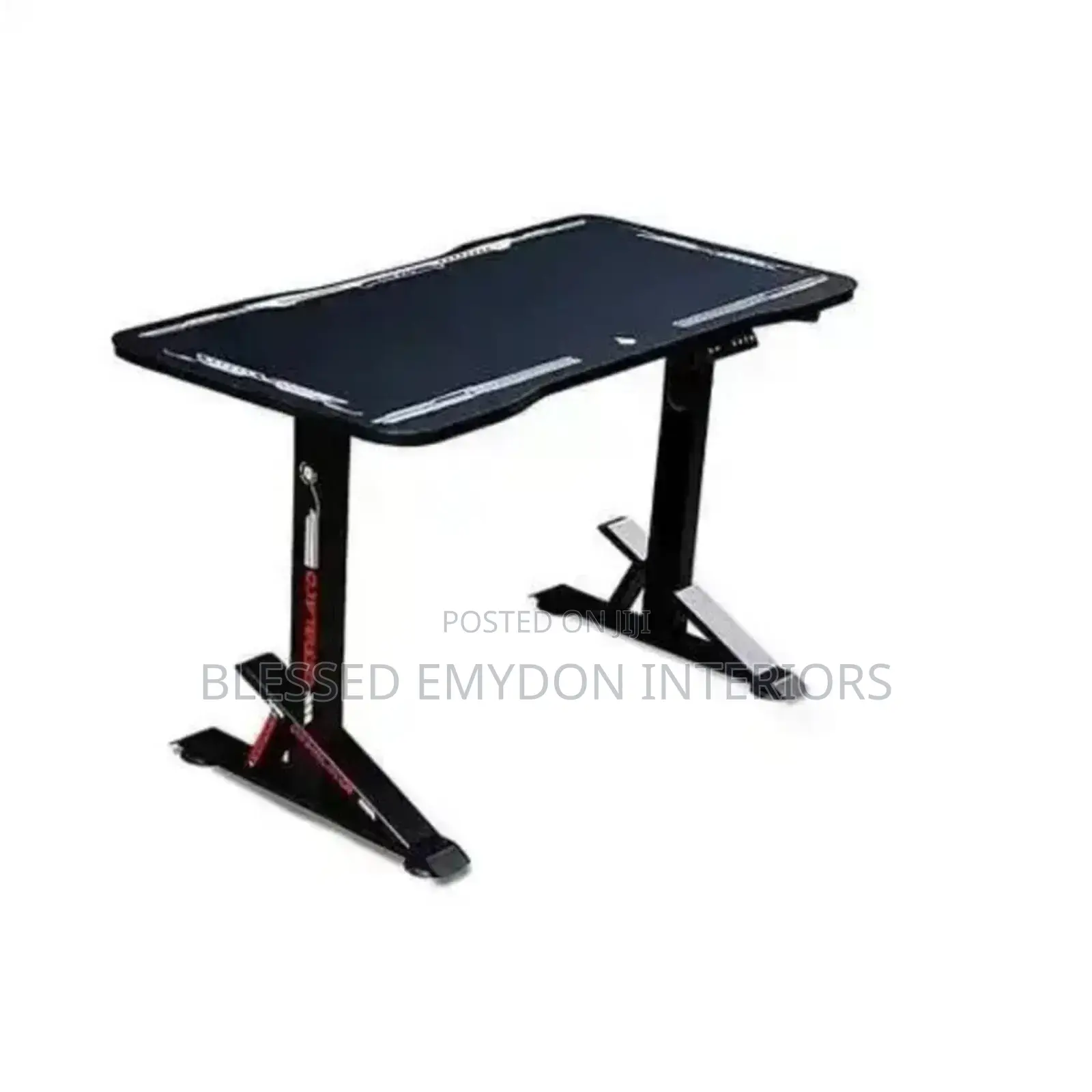 1.4m Adjustable Table Office With RGB Lights