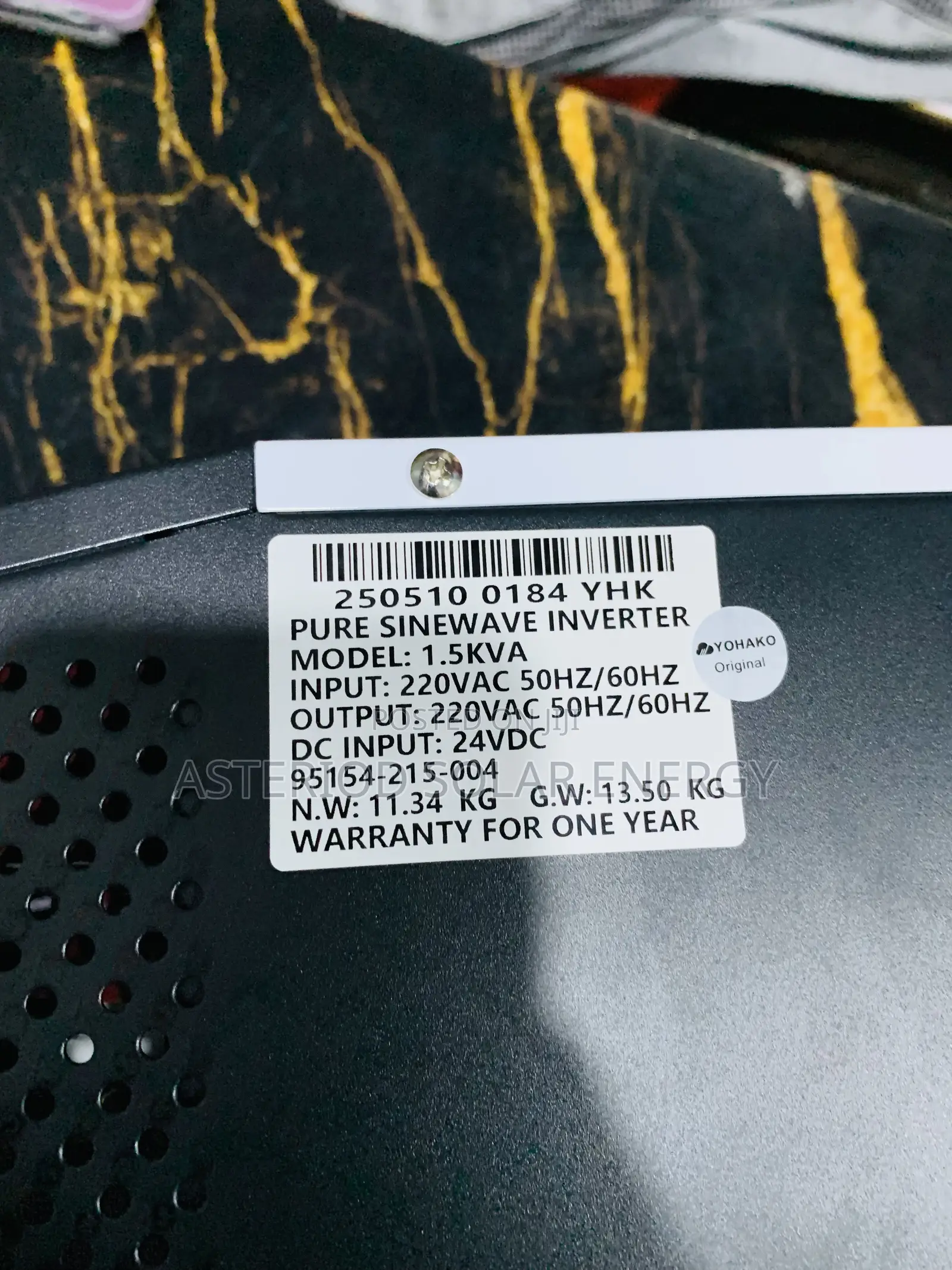 1.5kva 24volts Yohako Solar Inverter
