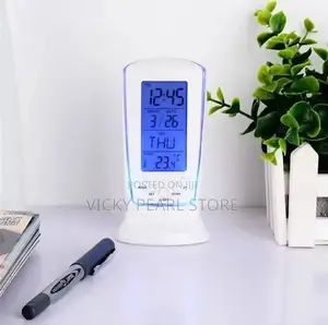 Digital Temperature Alarm Clock