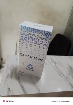 New Tecno Camon 40 Pro 256 GB Black