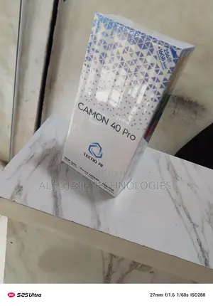 New Tecno Camon 40 Pro 256 GB Black