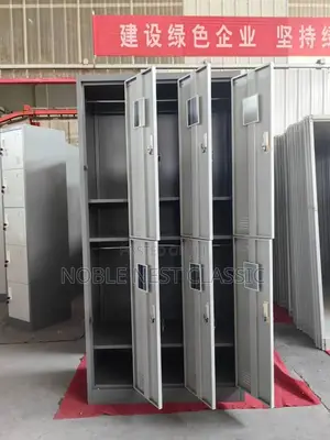 6 Door Metal Wardrobe