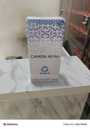 New Tecno Camon 40 Pro 256 GB Black