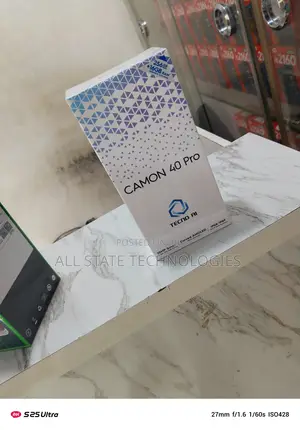 New Tecno Camon 40 Pro 256 GB Black