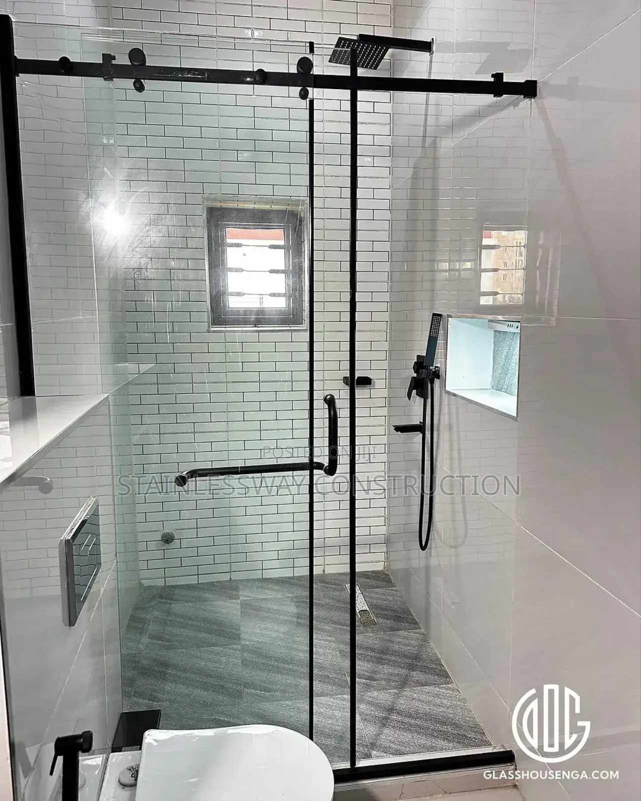 Shower Cubicle at Onitsha