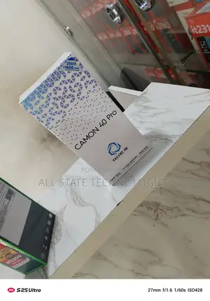 New Tecno Camon 40 Pro 256 GB Black