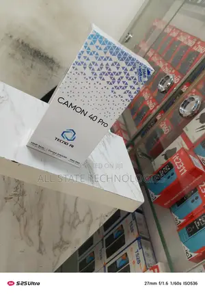 New Tecno Camon 40 Pro 256 GB Black