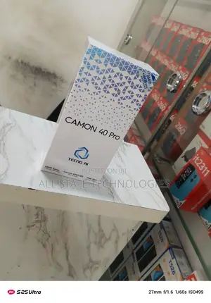 New Tecno Camon 40 Pro 256 GB Black