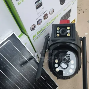 Dual Lens CCTV Security 4g CCTV Camera
