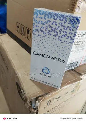 New Tecno Camon 40 Pro 256 GB Black