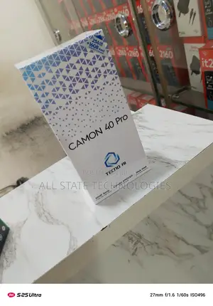 New Tecno Camon 40 Pro 256 GB Black