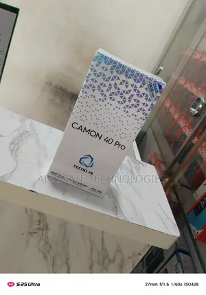 New Tecno Camon 40 Pro 256 GB Black