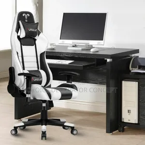 Gaming Chair (White and Black)